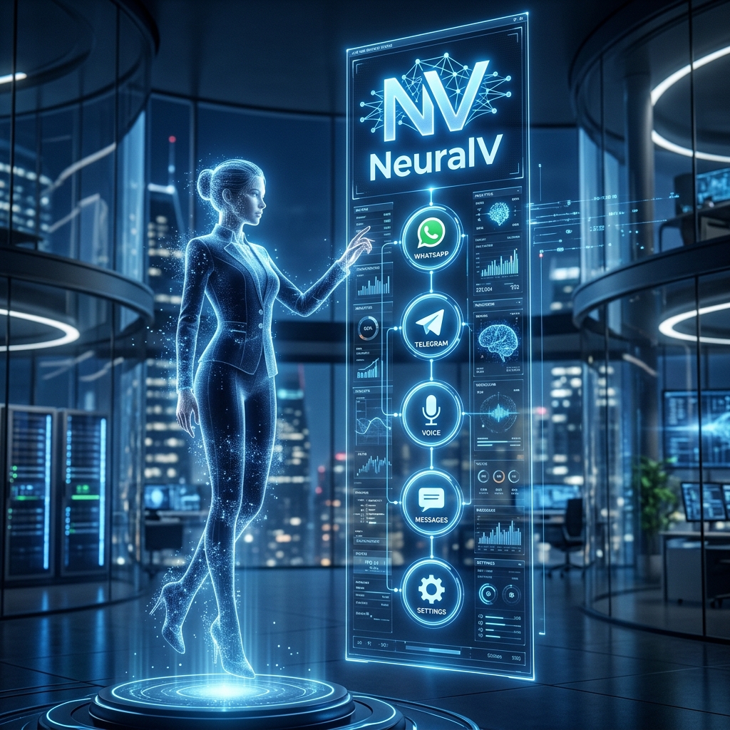 Interfaz de Inteligencia Artificial de NeuralV